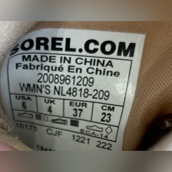 Sorel Women's Explorer Defy Mid Shoe Size 6 LNC - Picture 7 of 8